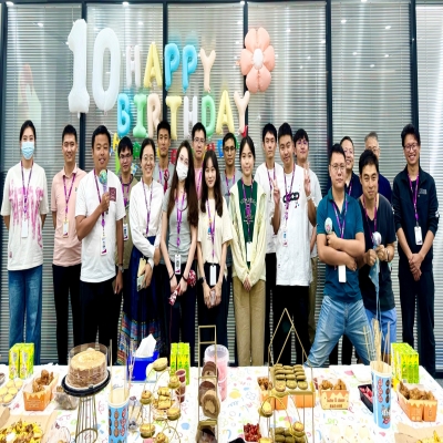 歲月秋高，重陽同慶——國微電子10月份員工生日會
